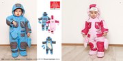 Зимний комбинезон-трансформер на овчине Baby Line р. 68,  74,  80 
